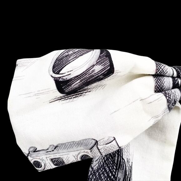 Bow Pin Accessory Large Camera Photography Themed Retro Style Handmade Pin On - Picture 4 of 12